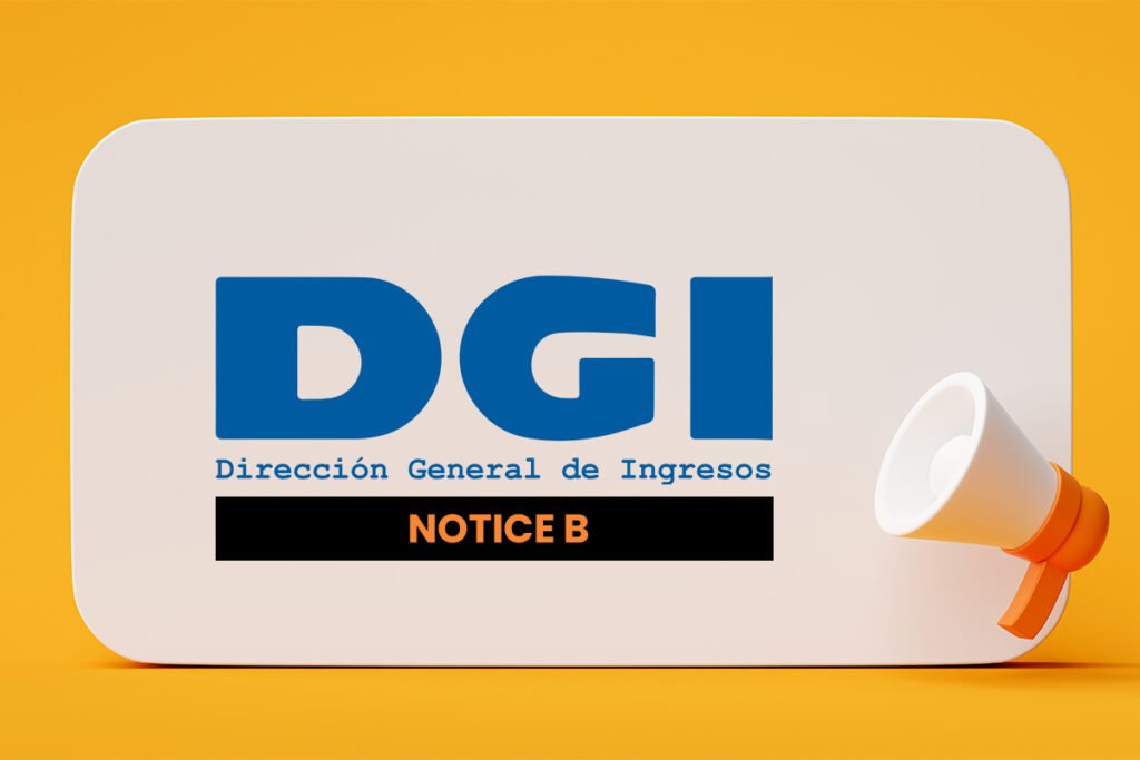 Notice from the General Directorate of Revenue (B)